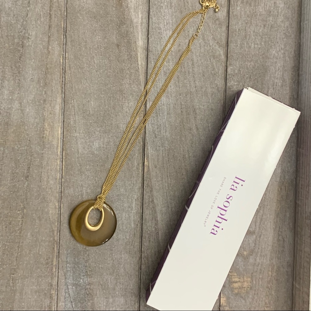 Lia Sophia Gingersnap Necklace